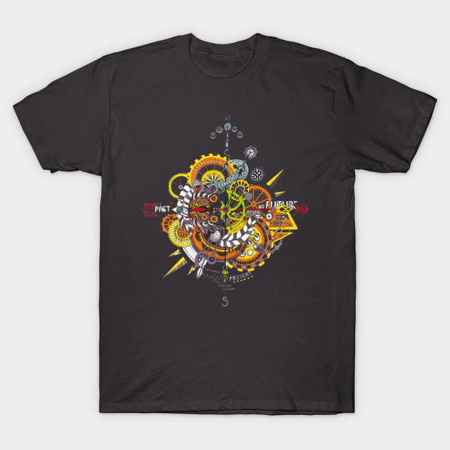 Time traveller T-Shirt by ruta13art